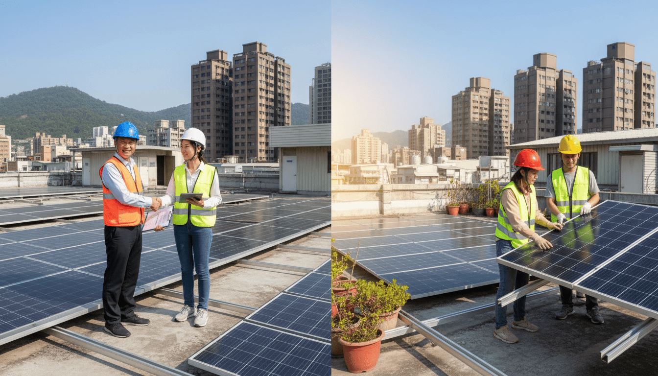 太陽能屋頂出租、自費建置沒有好與壞，依自身條件做選擇