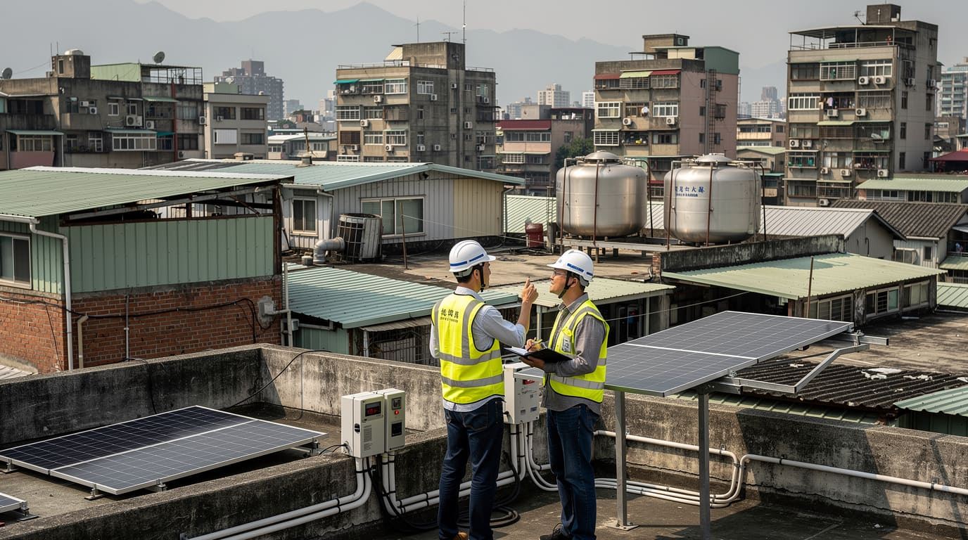 涉及到違章建築，太陽能安裝前一定要先諮詢相關機關